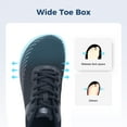thumbnail image 3 of Artlea Wide Toe Box Womens Walking Shoes Cushioned Breathable Tennis Shoes Non SLip Athletic Sneakers for Gym and Workout, US Size 6-11, 3 of 7