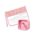 thumbnail image 3 of Bolsa de maquillaje de 2 piezas Yuyangstore PVC impermeable, 3 of 8