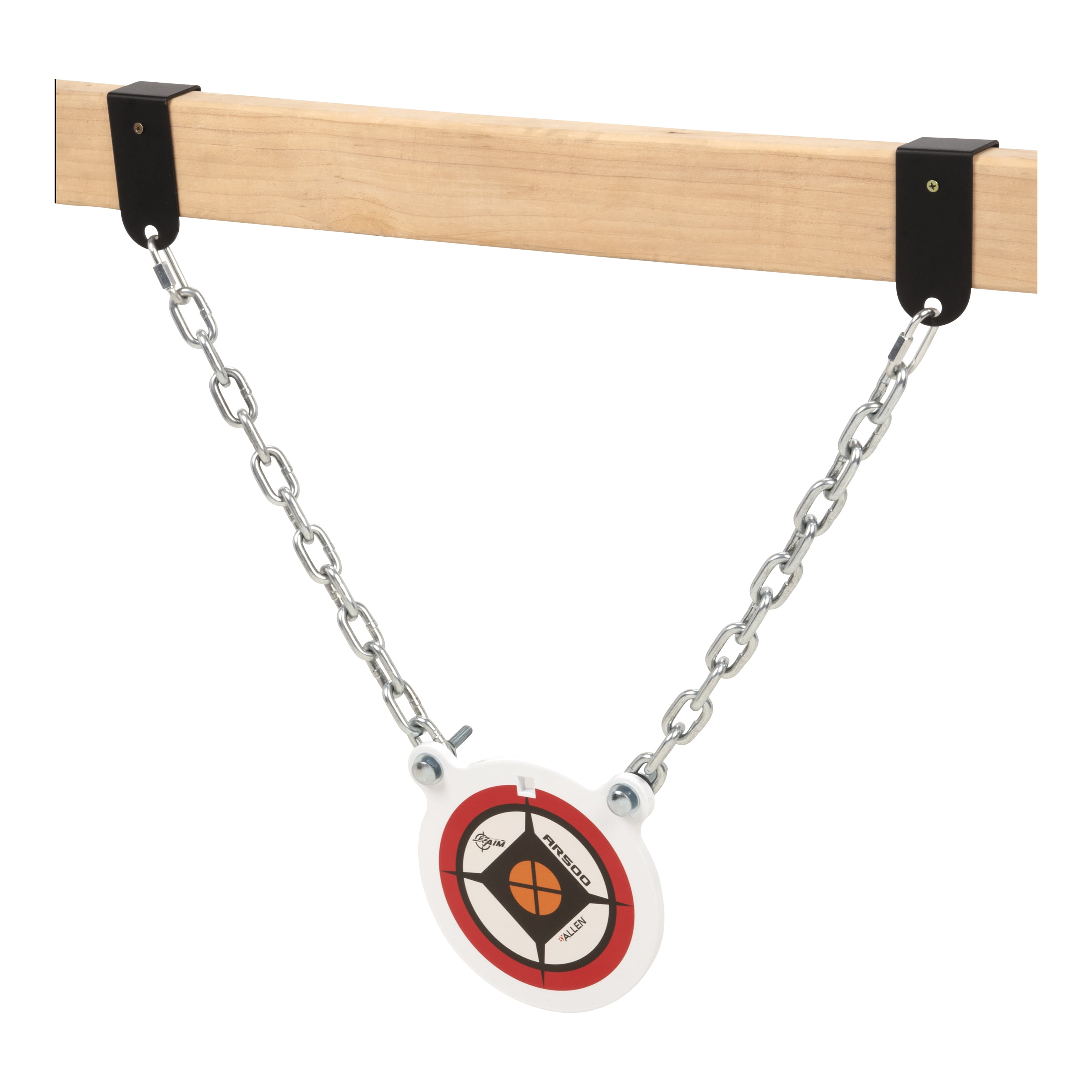Ez Aim Gong Target 7" Chain Kit by Allen Company, 2-Pack, Steel