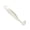 White Transparent, variant on CEORPER Paddle Tail Swimbaits Artificial Lures T Tail Soft Baits for Saltwater