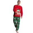thumbnail image 3 of GYRATEDREAM Christmas Family Pajamas Sets, Christmas Family Matching Pajamas Sleepwear, Xmas Holiday Print Family Pjs Jammies Nightwear Loungewear for 3M-4XL, 3 of 8