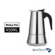 thumbnail image 1 of Cafetera Espresso con Estufa de 9 Tazas, Olla Moka de Acero Inoxidable, Cafetera Percoladora, Cafetera Italiana, Cafetera con Capacidad para Moca, Cafetería Classic Maker para el Hogar y Acampar 450ml 15oz, 1 of 7