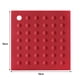 thumbnail image 4 of Matsuzay Almohadillas de aislamiento térmico de silicona, accesorios profesionales para el hogar, almohadillas gruesas de soporte para ollas de Almacenamiento y organización del hogar Rojo, 4 of 6