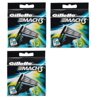 Gillette Mach3 Refill Cartridges, 12 Ct. (Pack of 3)