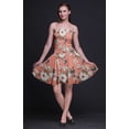 thumbnail image 2 of Bimba Robe d'Été Sans Manches Mini Fluide pour Femme, Robe Soleil à Imprimé Floral – X-Grand, 2 of 5