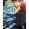 thumbnail image 7 of AUTDER 12V/24V Car Battery and Alternator Tester with LCD Display for Cars, Trucks, and Motorcycles, 7 of 7