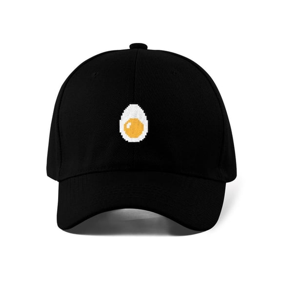 Pixelart Boiled Egg Hat  -Image by Shutterstock,  Small