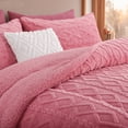 thumbnail image 6 of Aisbo Sherpa Winter Comforter, Reversible Flannel Blanket, 3D Jacquard Design, Warm & Cozy, Full Size, 6 of 6