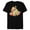 Black, variant on Disney Princess Rapunzel Snow White Tiana Spring Easter Eggs - Short Sleeve Blended T-Shirt for Adults - Customized-Yellow