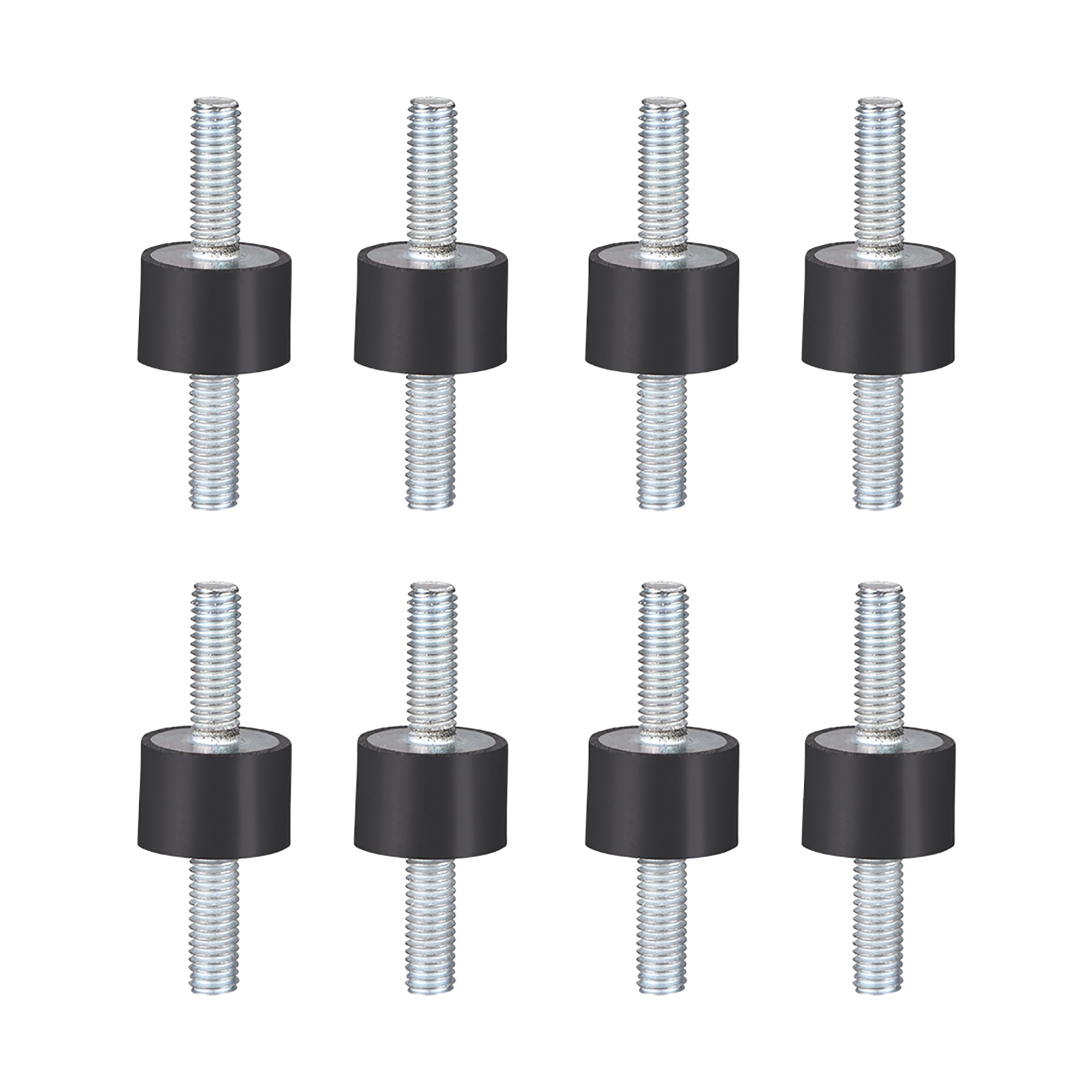 Uxcell D15xH10 Rubber Vibration Isolator Mounts Shock Absorber with