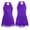 Purple, variant on TiaoBug Kids Girls Shiny Rhinestone Sleeveless Fringe Gymnastics Leotard Latin Ballroom Dancewear Red 6