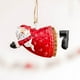 thumbnail image 4 of Handmade Painted Angel Santa Claus Snowman Iron Christmas Decors Hanging Pendants Xmas Tree Drop Ornaments Festival Supply Gifts, 4 of 5