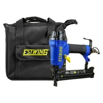Estwing EFS18 Pneumatic 18-Gauge 7/8" Fencing Stapler with Adjustable Metal Belt Hook, 1/4" NPT Industrial Swivel Fitting, and Bag