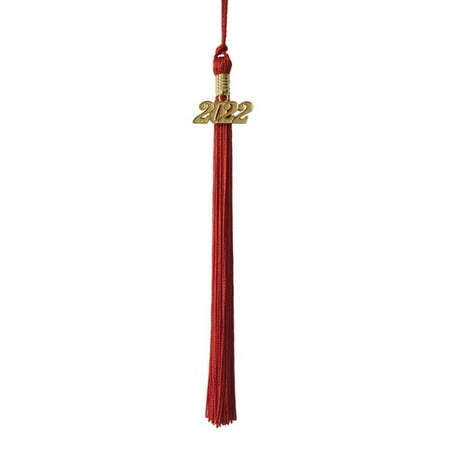 

Maimailes 2022 Academic Graduation Cap Tassel with Gold 2022 Year Charm Pendant Mixed Color Uniforms Student Souvenir Gifts DIY Crafts