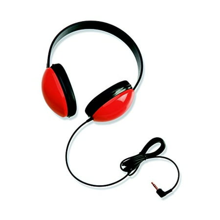 - Califone 2800-RD Listening First Stereo Headphone (Red, 2-Pack)