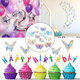 thumbnail image 5 of 48 piezas de decoración de mariposas láser, decoración de pared de mariposas 3D para dormitorio de niños, guardería, decoraciones de fiesta de mariposas de cumpleaños, 5 of 5