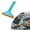 Blue-1pcs, variant on NeoMart - Small Silicone Window Squeegee, Car Windshield Water Blade Squeegee, Multifunctional Auto Squeegee with 5.9 Inch Blade and Non-Slip Handle for Car Window, Home Cleaning (Dark Green-1PCS)