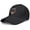 Black, variant on United States 250th Anniversary Grey Baseball Cap with Printed Patriotic Artwork and Comfortable Adjustable Design for Daily Use