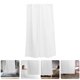 thumbnail image 4 of Cortina decorativa de baño de color liso, cortina de ducha colgante impermeable con ganchos, 4 of 5