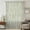 Green, variant on Gray Lines Sheer Curtains 54 Inches Long, Vintage Wave Stripes Texture Simple Light Filering Curtains, Breathable Simi Curtain Privacy Drapes for Kitchen Bathroom Lightweight Small Window Treatment
