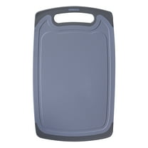 Plastic Cutting Boards for Kitchen Dishwasher Safe, Extra Large Cutting Board for Meat with Juice Grooves, Easy Grip Handle, Non-Slip, with Grinding Area