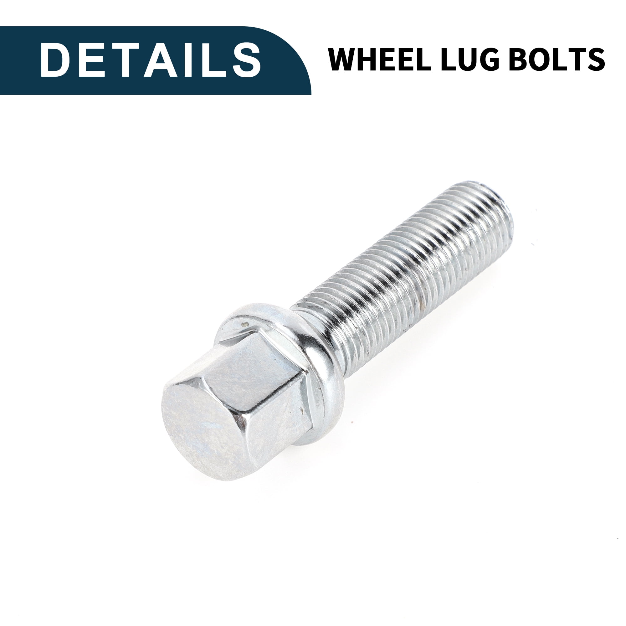 Unique Bargains Ball Seat Wheel Lug Bolt for Volkswagen M14x1.5 Pack of 10