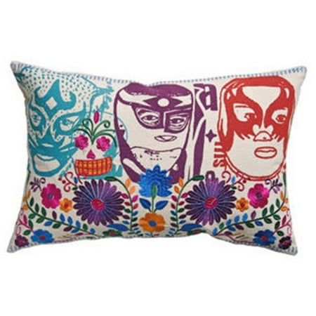 KOKO Company 91951 Mexico 13 in. x 20 in. El Santo Pillow - Multi