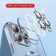 thumbnail image 4 of Funda magnética Magsafe compatible con iPhone 14 Pro Max/14 Pro/14 Plus/14, protector de lente de silicona transparente, 4 of 5