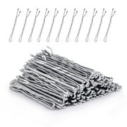 ANANBAO Silver Bobby Pins, 120Pcs Bobby Pins for Gray Hair Bob Pins Bulk Secure Hold Hair Pins with Box, (Silver,2 Inches)