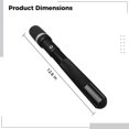 thumbnail image 4 of Pool Cue Stick Extender, Telescopic Billiard Cue Extension, Lightweight Aluminum and Plastic Billiard Accessories, Anti-Slip Texture, Easy Lock Mechanism, Fits 12.6 Inch Cues, Black, 4 of 5