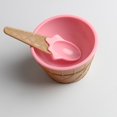 thumbnail image 6 of Queroig 1 Set Ice Cream Bowl Eco-friendly Cartoon Shape Plastic Dessert Yogurt Cup with Spoon for Home, 6 of 7