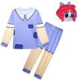 thumbnail image 3 of Increíble conjunto de pijamas y pantalones para niños con circo digital, ropa de dormir de dibujos animados, pijamas para niños y niñas, conjuntos de pijama para bebés pequeños, 3 of 5