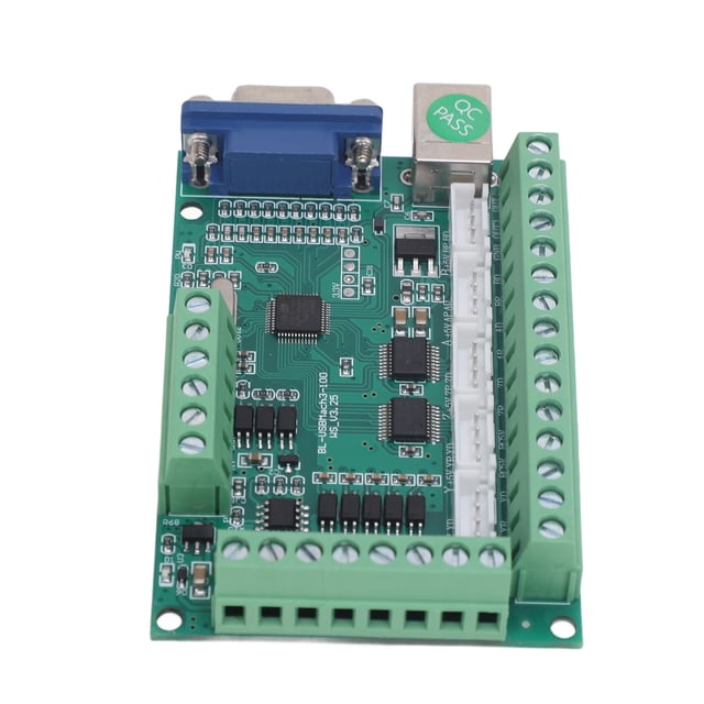 Placa Controladora del Controlador del Motor del Motor CNC, Placa de Control de 5 Eje Sensible de 32 Bits Fácil de Conectar Con El Disco para La La Frescura de Grabado de Tallado