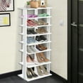 thumbnail image 3 of Gymax Patented Wooden Shoes Storage Stand 7 Tiers Big Shoe Rack Organizer Multi-Shoe Rack, 3 of 10