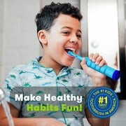 Firefly Clean N Protect Kids Toothbrush with Cover, Sonic the Hedgehog, Soft