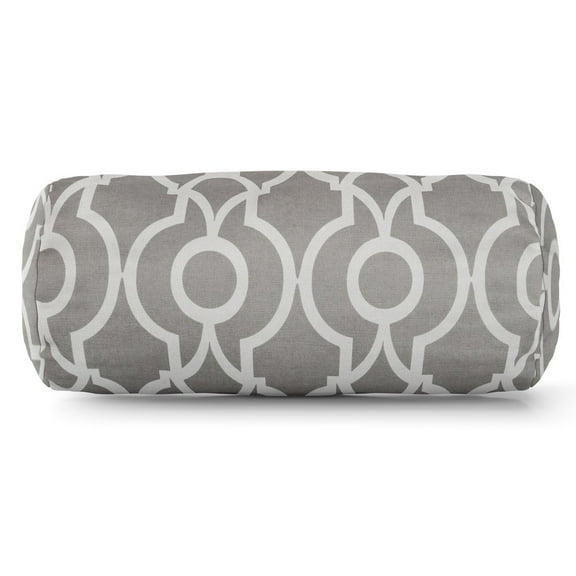 Majestic Home Goods Bolster Pillow Athens Gray
