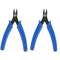 2 Count Bead Pliers Mini Tools Jewelry Wire for Crimp Beads Round Clips Crimper
