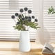 thumbnail image 1 of Juego de 4 flores artificiales de seda de 5 cabezas de cebolleta y crisantemo | Plantas suculentas de plástico | Tallos suaves y flexibles | Decoración para bodas en interiores | Arreglo de mesa e, 1 of 5