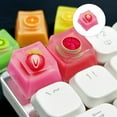 thumbnail image 2 of WINDLAND Strawberry Backlits Keycap For Gaming Mechanical Keyboards With Ergonomic Standard Crossed Mount, 2 of 9