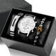 thumbnail image 2 of Reloj para hombre, regalo de negocios, traje de regalo de cumpleaños festivo, pulsera, collar, reloj, traje, 3 piezas/juego, 2 of 6