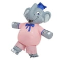thumbnail image 3 of Cute Elephant Inflatable Costume For Adult Funny Pink Elephant Blow Up Suit Halloween Carnival Party Cosplay Outfit,Height 59"–74.8",Elephant, 3 of 7