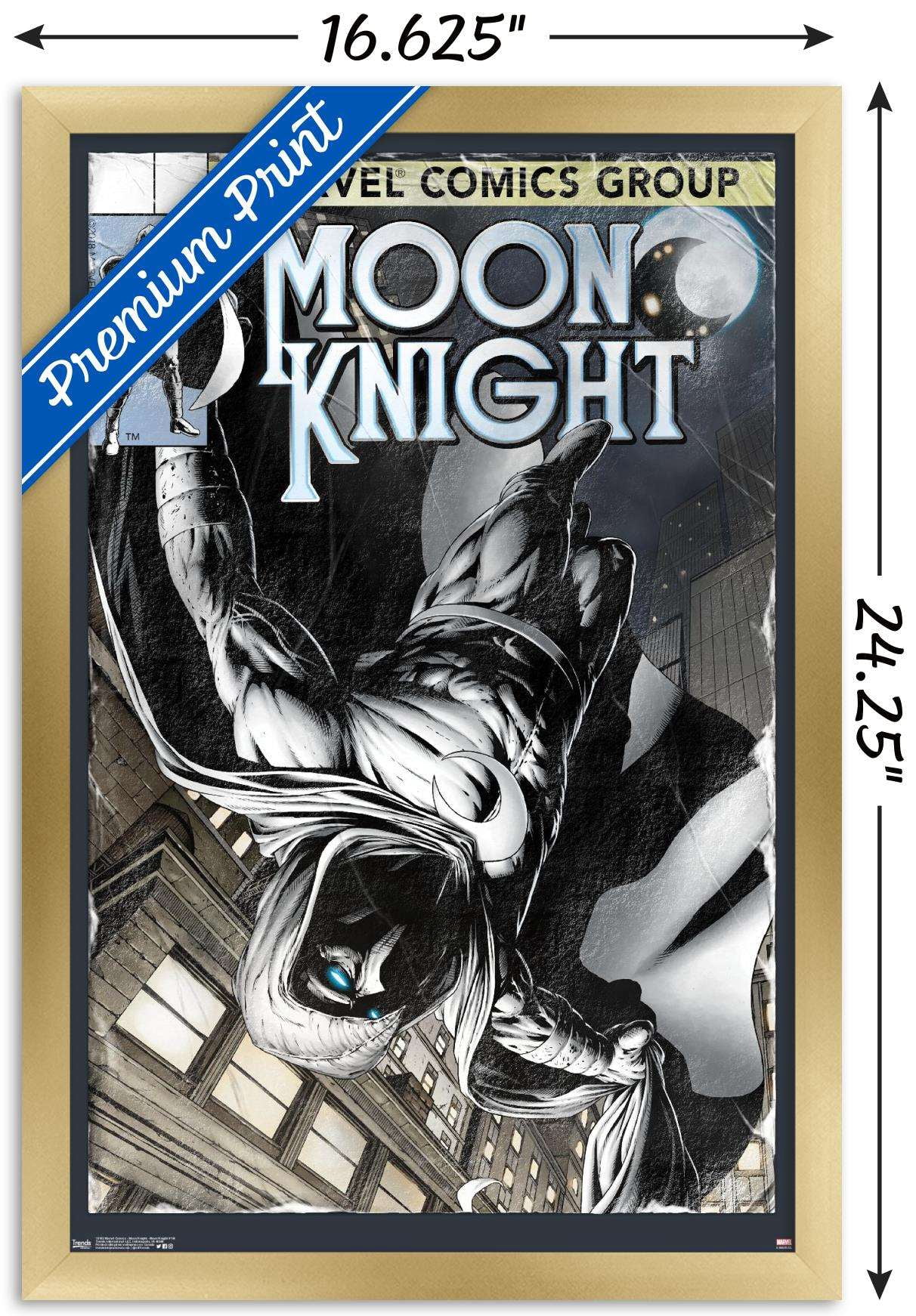Marvel Comics - Moon Knight - Moon Knight #194 Wall Poster, 14.725" x 22.375", Framed