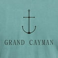 thumbnail image 3 of CafePress - Grand Cayman Sailing Anchor T Shirt - Mens Comfort Colors Shirt, 3 of 5