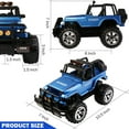 thumbnail image 5 of Small Remote Control Monster Police Truck Radio Control Police Car Toys for Boys Rc Car with Lights for 3+ Year Old Boys, 5 of 17