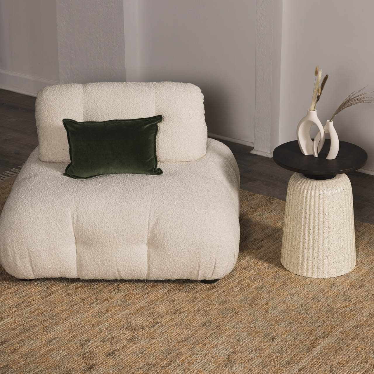 Hauteloom Ionut Sea Grass Jute Rug - Natural Fiber Area Rug - Natural Farmhouse Carpet - Rattan Wicker - Brown, Beige, Cream - 9' x 12'