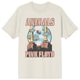 thumbnail image 7 of Pink Floyd Animals Waterprint Crew Neck Short Sleeve Tofu Men's T-shirt-XL, 7 of 7