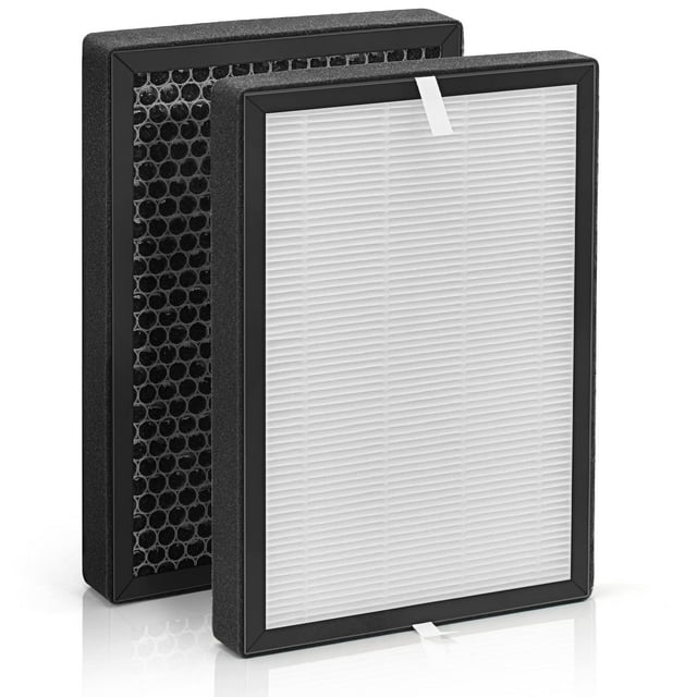 Filtro De Repuesto Gl-Fs32 Compatible Con Filtro De Repuesto De Aire Mooka Y Purificadores De Aire Azeus/Koios Limpiador De Aire 3 En 1 Para El Hogar Prefiltro Hepa Verdadero Fs32 Y Carbón Activado 2
