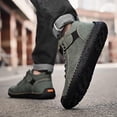 thumbnail image 5 of Women's Handmade Leather Orthopedic Comfy Shoes, Unisex Waterproof Orthopedic Adjustable Walking and Hiking Sneakers, Slip-On Soft Comfort Support Boots, 5 of 8