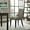 Grey, variant on Modway Regent Tufted Fabric Dining Chair in Brown