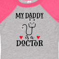 thumbnail image 4 of Inktastic Doctor Daddy Physician Baby Gift Boys or Girls Baby Bodysuit, 4 of 5